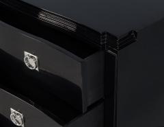 Black Lacquered Chest of Drawers Mayfair Dresser by Ralph Lauren - 1992773