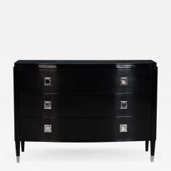 Black Lacquered Chest of Drawers Mayfair Dresser by Ralph Lauren - 1997416