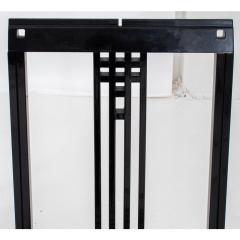 Black Lacquered Frame Upholstered Dining Chair Set 10 - 3049865