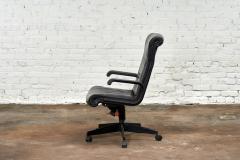 Black Leather Desk Chair by Richard Sapper for Knoll Inc Knoll Intl France 1992 - 2847432