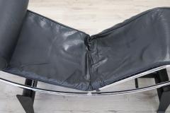 Black Leather LC4 Chaise Lounge Chair attributed to Le Corbusier for Cassina - 3542708