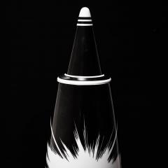 Black Lidded Vase No 36 by Alessandro Mendini for Alessi Germany 1992 - 4436006