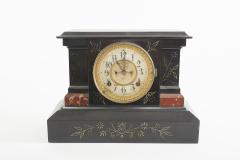 Black Marble Ansonian Mantel Desk Clock - 2107464