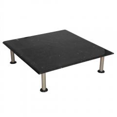 Black Marble Coffee Table c 1970 - 3564152