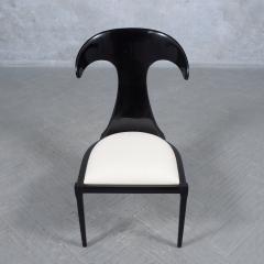 Black Mid Century Lacquered Chair - 3286367