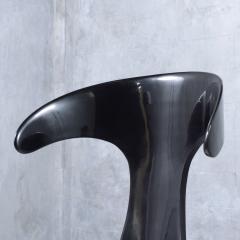 Black Mid Century Lacquered Chair - 3286370