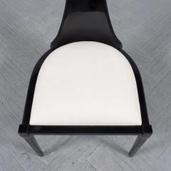 Black Mid Century Lacquered Chair - 3286371