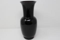 Black Opalino Vase by Venini of Murano - 3416629