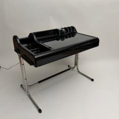 Black Orix Desk by Vittorio Parigi Nani Prina for Molteni Italy 1970s - 4700608