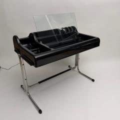 Black Orix Desk by Vittorio Parigi Nani Prina for Molteni Italy 1970s - 4700609