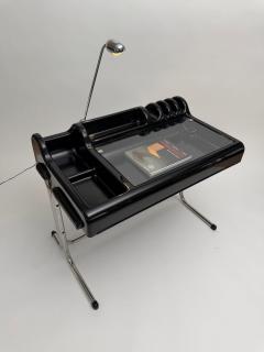Black Orix Desk by Vittorio Parigi Nani Prina for Molteni Italy 1970s - 4700610