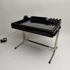 Black Orix Desk by Vittorio Parigi Nani Prina for Molteni Italy 1970s - 4700613