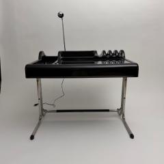 Black Orix Desk by Vittorio Parigi Nani Prina for Molteni Italy 1970s - 4700615