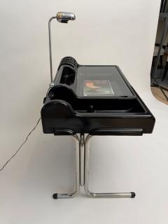 Black Orix Desk by Vittorio Parigi Nani Prina for Molteni Italy 1970s - 4700619