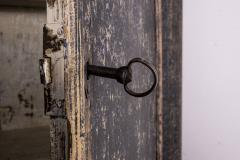 Black Painted Rococo Swedish Cabinet - 1776880