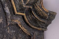 Black Painted Rococo Swedish Cabinet - 1776883