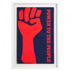 Black Panthers Power to the People Poster Gemini Rising INC Signed - 2833602