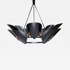 Black Petal Chandelier - 972804