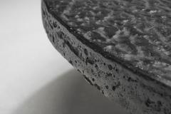 Black Resin Pedestal Table Europe ca 1950s - 3385359
