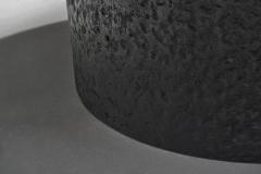 Black Resin Pedestal Table Europe ca 1950s - 3385362