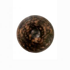 Black and Bronze Murano Glass Vase - 3121271