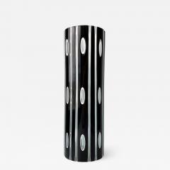 Black and White Glass Vase - 1679813