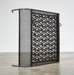 Blacksmith Made Wrought Iron Firescreen - 4440316