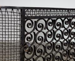 Blacksmith Made Wrought Iron Firescreen - 4440318