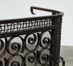 Blacksmith Made Wrought Iron Firescreen - 4440321