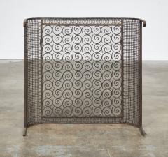 Blacksmith Made Wrought Iron Firescreen - 4440331
