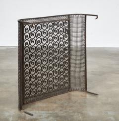 Blacksmith Made Wrought Iron Firescreen - 4440334