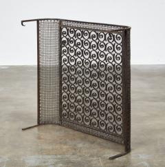 Blacksmith Made Wrought Iron Firescreen - 4440337