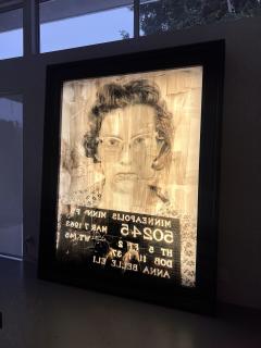 Blaine Halvorsen Anna Belle Emulsion Oil Monumetal 7x9 Lightbox Blaine Halvorson 2008 - 4278224