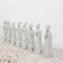Blanc de Chine Eight Immortals Figures China circa 1900 - 2836615