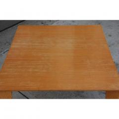 Bleached Wood Modernist Coffee Side Table - 1080638