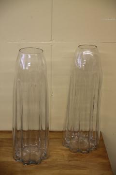 Blenko Hand Blown Oversized Vases - 2822821