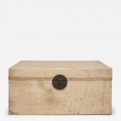 Blonde Hide Storage Trunk - 4256483