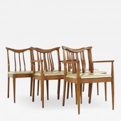 Blowing Rock Mid Century Walnut Dining Chairs Set of 6 - 2572005