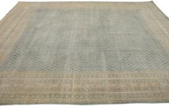 Blue Antique Persian Tabriz Handmade Wool Rug with Shah Abbasi Design - 2905560