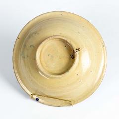 Blue Aqua and Yellow Moroccan Bowl early 20th Century - 3296675