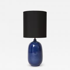 Blue Ceramic Lotte Gunnar Bostlund Lamp - 1521904