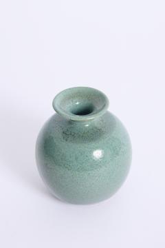 Blue Ceramic Vase by Muguette Rivillon b 1933  - 4527372