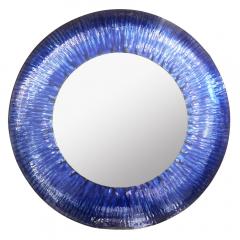 Blue Enamel Mirror - 1734550