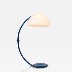 Blue Floorlamp Serpente by Elio Martinelli for Martinelli Luce - 4634177