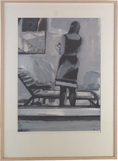 Blue Lady Engraving Kim Frohsin U S A 1998 - 4119577