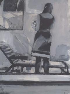 Blue Lady Engraving Kim Frohsin U S A 1998 - 4119578