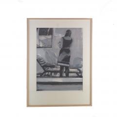 Blue Lady Engraving Kim Frohsin U S A 1998 - 4119579