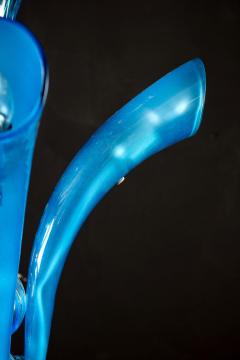 Blue Murano Glass Chandelier Italy 1990 - 3063343