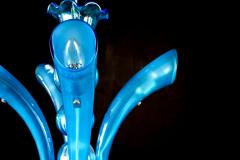 Blue Murano Glass Chandelier Italy 1990 - 3063349