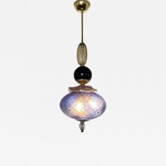 Blue Murano Lollypop Ceiling Lamp - 4226946